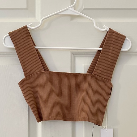 NWT Reformation Colton Top in Clay - Picture 2 of 4